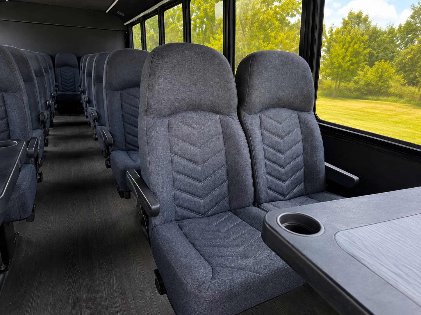 montgomery concert transportation onboard seating