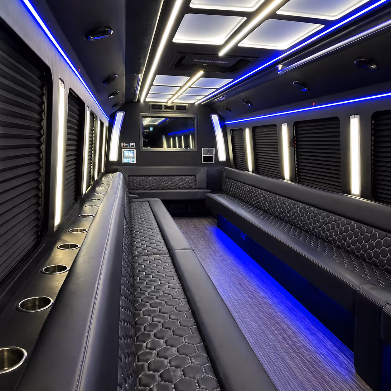 montgomery party bus rentals inside