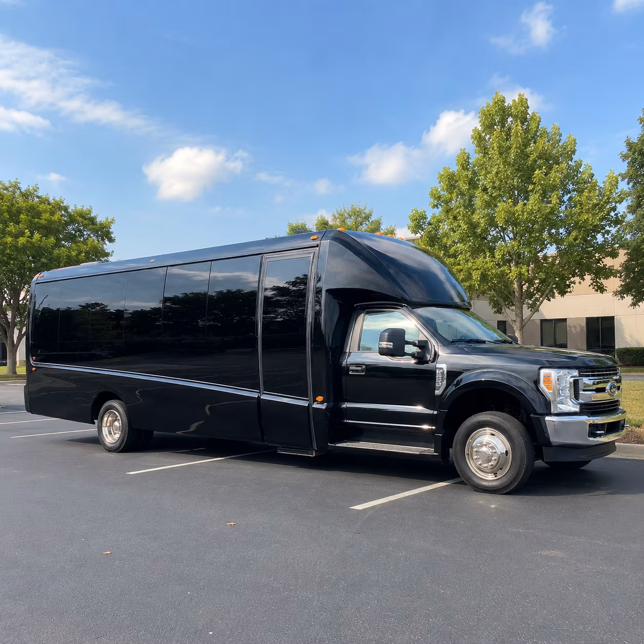 montgomery wedding transportation onboard seating