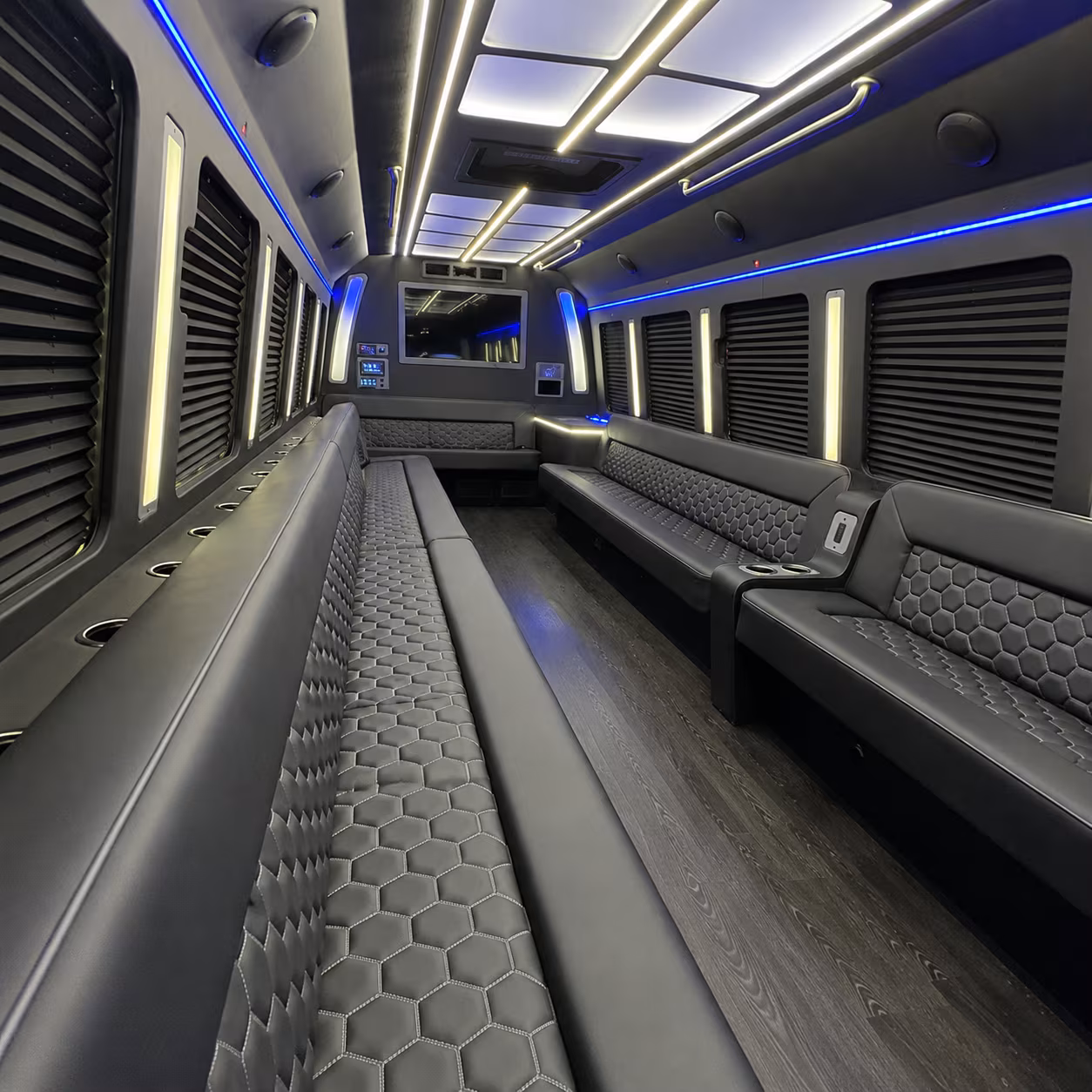 party buses for prom night at the renaissance montgomery hotel convention center