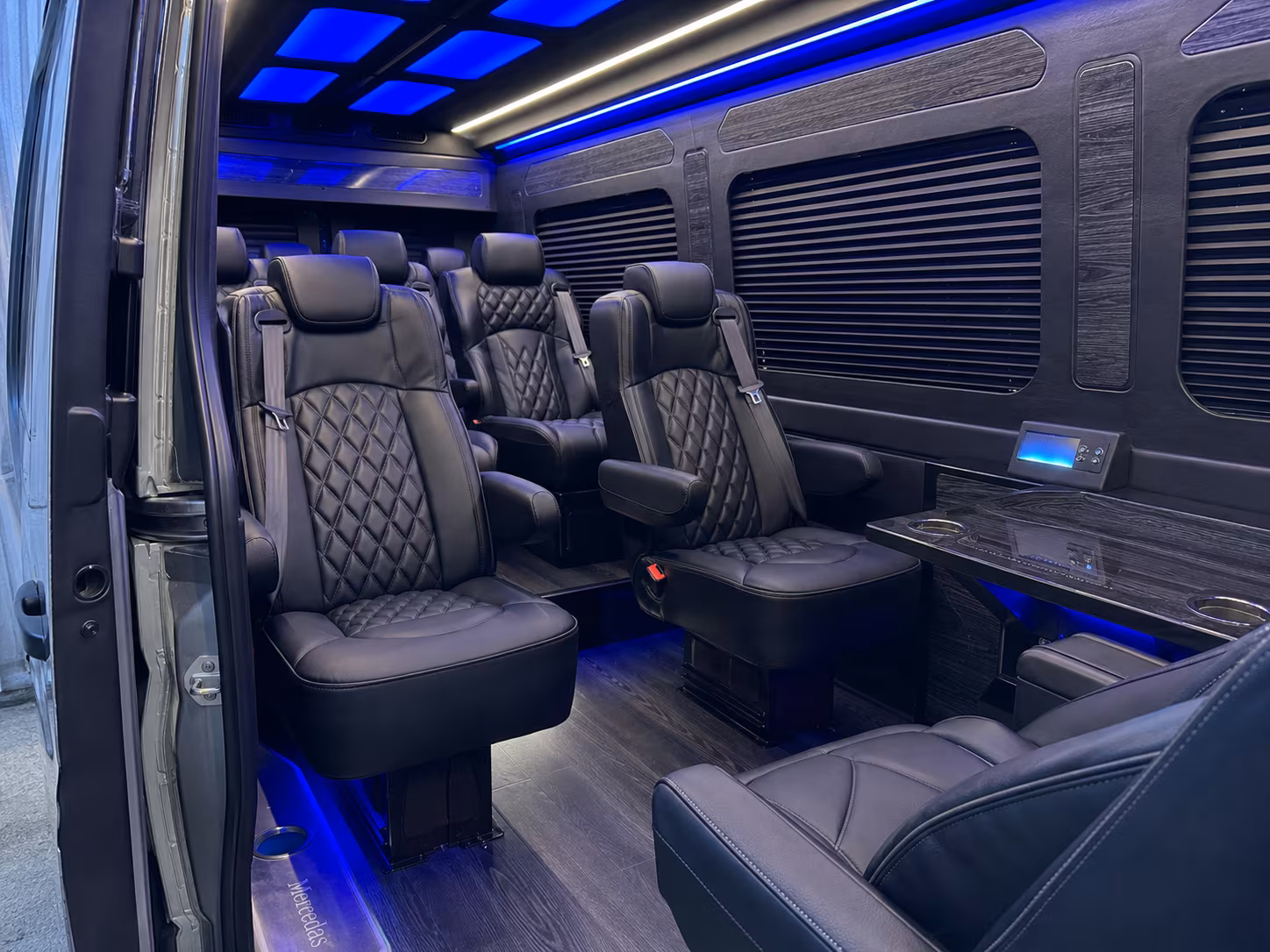 sprinter van transportation for groups and events across montgomery