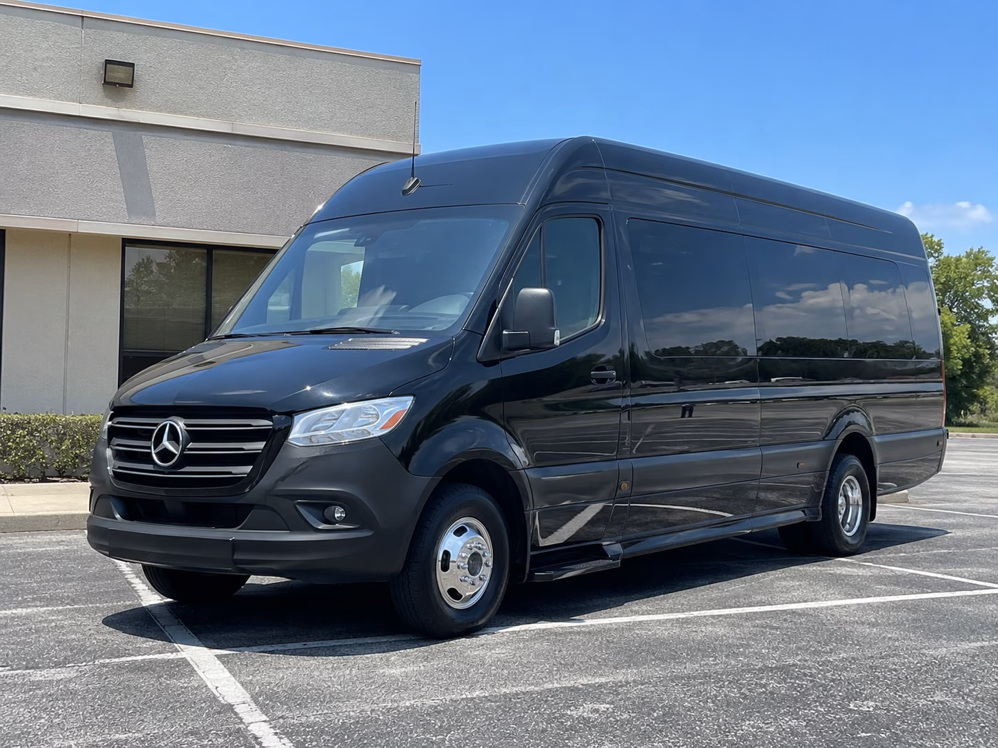 sprinter van with driver
